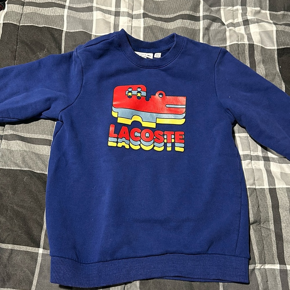 Authentic Lacoste boys size 8